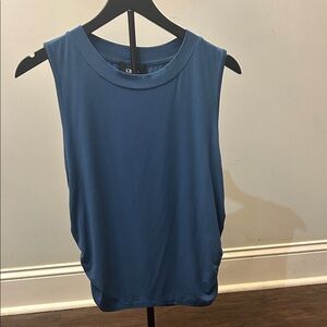 Cider Women's Navy Muscle Tee